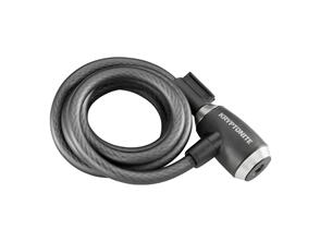 KRYPTONITE KRYPTONITE KRYPTOFLEX 1218 KEY CABLE LOCK BLACK 12MM X 180CM (70.9"")