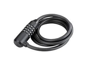 KRYPTONITE KRYPTONITE KRYPTOFLEX 815 COMBO CABLE LOCK BLACK 8MM X 150CM (59.1"")