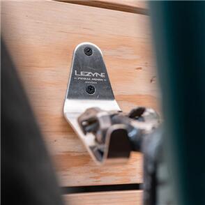 LEZYNE STAINLESS PEDAL HOOK SILVER