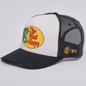 MAD HUEYS PRO HUEYS TWILL TRUCKER WHITE