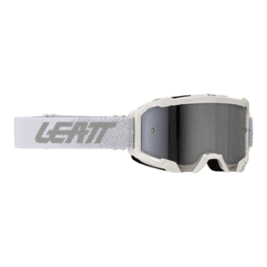 LEATT MOTO 2025 GOGGLE VELOCITY 4.5 IRIZ WHITE SILVER 50 VLT