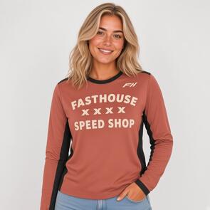 FASTHOUSE 2023 WOMENS CLASSIC SWIFT LONG SLEEVED JERSEY MAUVE