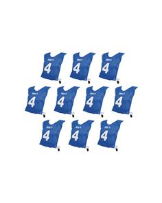 VICTOR BIBS NUMBERED BASKETBALL SET SENIOR BLUE
