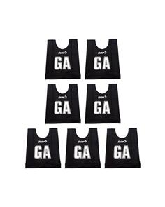 VICTOR BIBS NETBALL BLACK SENIOR
