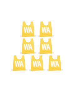VICTOR BIBS NETBALL YELLOW SENIOR