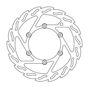 MOTO MASTER BRAKE DISC FRONT MOTO MASTER FLAME GAS GAS EC125 95-15 EC250 95-20 EC200 EC300 99-20 EC250F 10-15