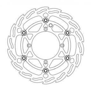 MOTO MASTER *BRAKE DISC FRONT MOTO MASTER FLAME OVERSIZED 260MM HUSQVARNA TC85 14-21 KTM 85SX 12-21