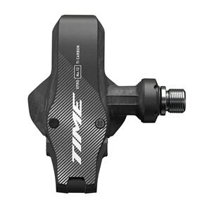 TIME PEDALS XPRO 12 Q-FACTOR 53 CARBON BODY/TITANIUM SPINDLE INCL. ICLIC FREE CLEATS CARBON SILVER B1