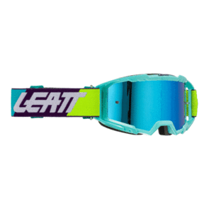 LEATT MOTO 2025 GOGGLE VIZION 3.5 IRIZ TEAL BLUE 35 VLT