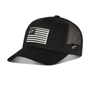 ALPINESTARS FLAG SNAPBACK HAT BLACK/BLACK 