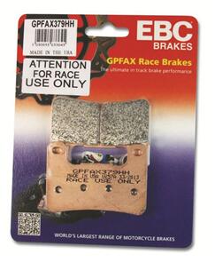 EBC GPFAX604/4HH SINTERED ROAD RACE ONLY BRAKE PADS [NC] NS