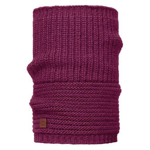 BUFF COLLAR KNITTED GRIBLING PLUM RED