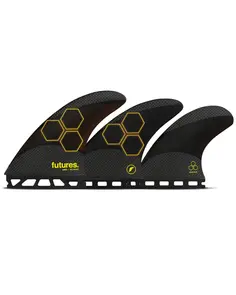 FUTURE FINS AM2 TECHFLEX FIVE FIN FLUORO ORANGE - FUTURES - L
