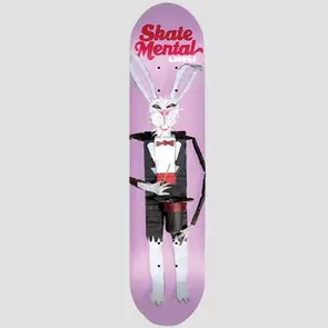 SKATE MENTAL GIORGI RABBIT DOLL PINK DECK 8.25"