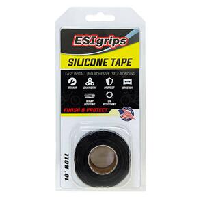 ESI GRIPS SILICONE TAPE 10' ROLL BLACK 