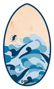 BOM BORA "SKIMBOARD BB 41"" WOOD WAVE 2"