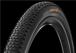 CONTINENTAL  TERRA ADVENTURE TYRE TR 700 X 45 FOLDING BLACK/BLACK 