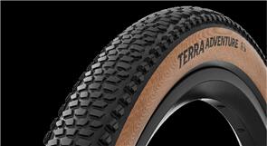 CONTINENTAL  TERRA ADVENTURE TYRE TR 700 X 50 FOLDING BLACK/TRANSPARENT 