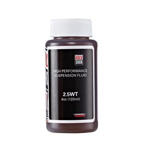ROCKSHOX ROCKSHOX SUSPENSION OIL, 2.5WT, 120ML BOTTLE 