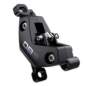 SRAM DISC BRAKE CALIPER ASSEMBLY DB8 - (ASSEMBLED, NO HOSE) DIFFUSION BLACK ANODIZED - MINERAL BRAKE FLUID