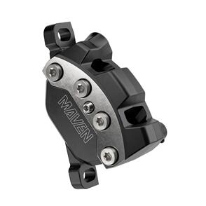 SRAM DISC BRAKE CALIPER ASSEMBLY - (ASSEMBLED, NO HOSE) BLACK/SILVER - MAVEN ULTIMATE (A1)