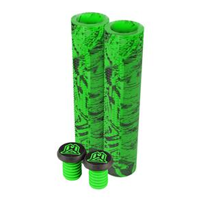 MGP MADD GEAR 150MM TRIFECTA GRIPS GREEN