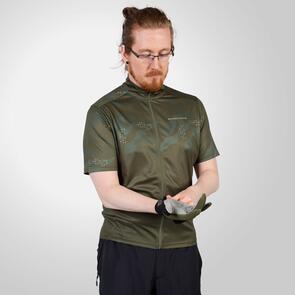 ENDURA HUMMVEE RAY S/S JERSEY – OLIVE GREEN