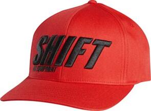SHIFT SIGHT LINE FLEXFIT HAT [RED]