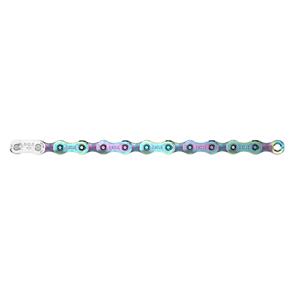 SRAM CHAIN S500 EAGLE DRIVETRAIN SOLID PIN 126 LINK POWERLOCK 12 SPEED RAINBOW 