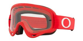OAKLEY O FRAME - MOTO RED MX GOGGLES WITH CLEAR LENS
