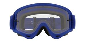 OAKLEY XS O FRAME - BLUE MX GOGGLES WITH CLEAR LENS