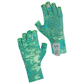 BUFF GLOVE AQUA PELAGIC CAMO GREEN