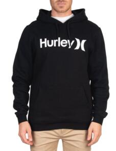 HURLEY ONE AND ONLY SOLID CORE PULLOVER BLACK