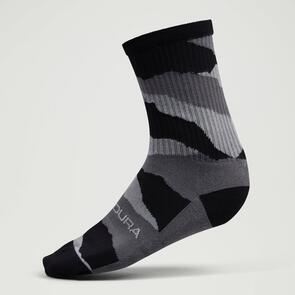 ENDURA PEAK SOCK BLACK CAMO