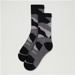 ENDURA PEAK SOCK BLACK CAMO