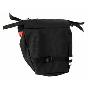 SHAKELAND BAG PANNIER BLACK/RED SL6307A (EA)