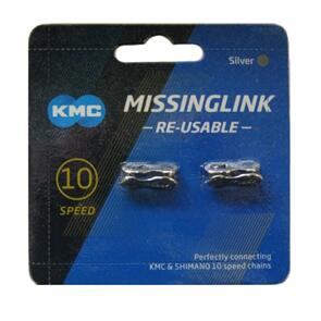 KMC CONN LINK 1/2X3/32 KMC MISSING LINK 10SP CL559 2/CD (CD)