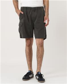 ROLLAS CARGO SHORT SULPHUR BLACK