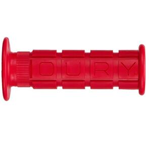 OURY  H/BAR GRIP OURY SINGLE COMPOUND M/C ROAD/STREET RED (PR)