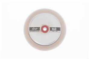 GRIT H2O TRANS GREY H20 PU POLISHED CORE 120 X 28MM (PAIR) WHEELS