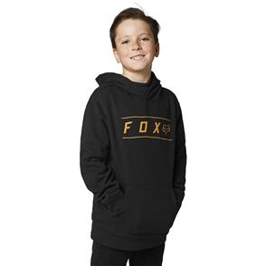 FOX RACING FOX YOUTH PINNACLE PO FLEECE HOODY [BLACK]