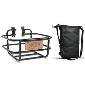 PDW TAKEOUT BASKET ALLOY WITH ROLL TOP BAG
