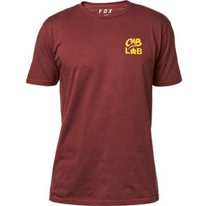 FOX RACING CABALLERO X LAB SS TEE [BORDEAUX]