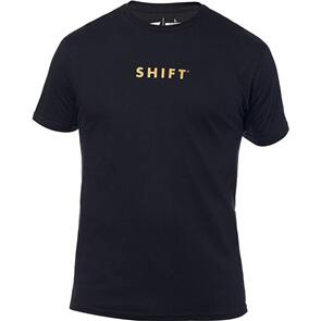 SHIFT GOLD PURE SS TEE [BLACK]