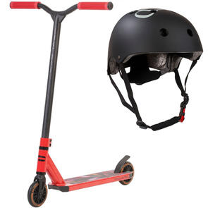 PROLINE SCOOTERS L1 V2 SERIES SCOOTER RED + DOUBLE$DOWN NOODLEHOUSE HELMET COMBO