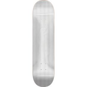 THE HEART SUPPLY HEART COSMIC STRIPES PEARLESCENT WHITE WITH EMBOSSED ART DECK 8.5