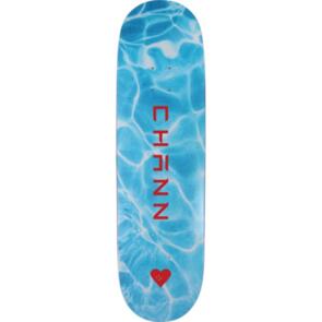 THE HEART SUPPLY HEART CHRIS CHANN WATER RAISED INK DECK 8.5