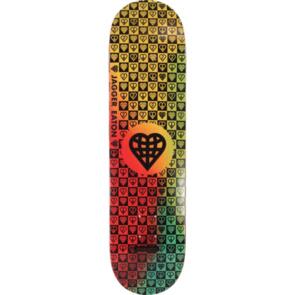 THE HEART SUPPLY HEART JAGGER EATON TRINITY TIE DYED DYED VENEER IMPACT LIGHT DECK 8