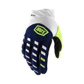 100% 2 AIRMATIC GLOVES NAVY/WHITE 