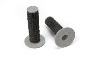 TORC1 RACING 2000-0207 TORC1 RACING TORC1 RACING HANDLEBAR GRIPS ENDURO DUAL COMPOUND MX BLACK GRAY INCLUDES GRIP GLUE